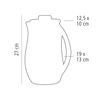 Carafe avec élément réfrigérant, 2,8 l | APS 10769