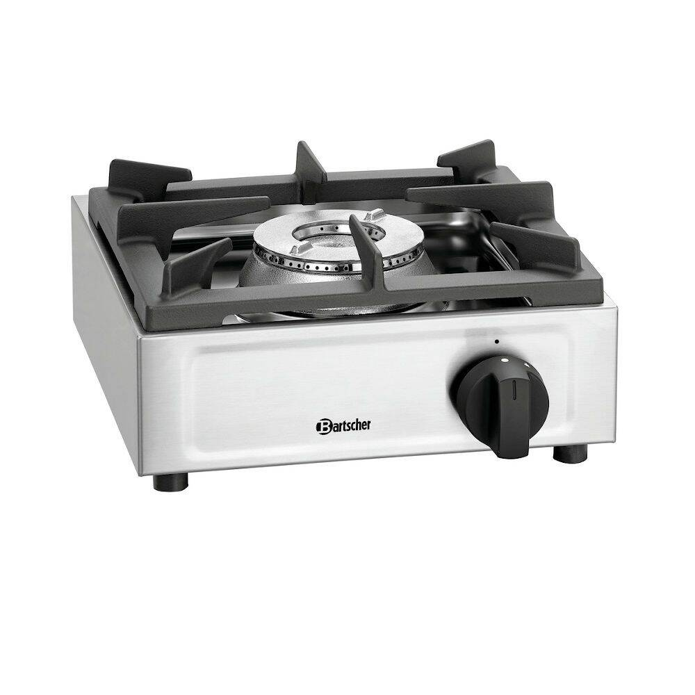 Réchaud professionnel à gaz de table à 1 brûleur | BARTSCHER 1059503